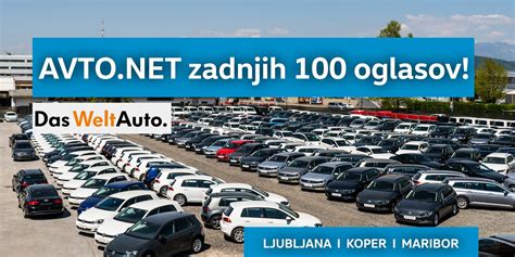 AVTONET ZADNJIH 100 OGLASOV .